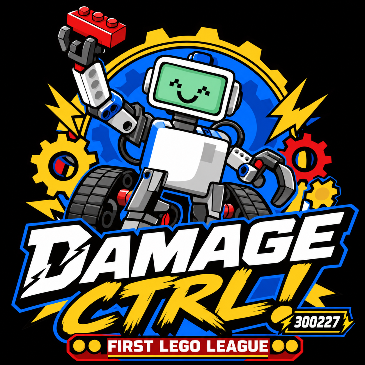 Damage CTRL FIRST LEGO League Team 300227 logo